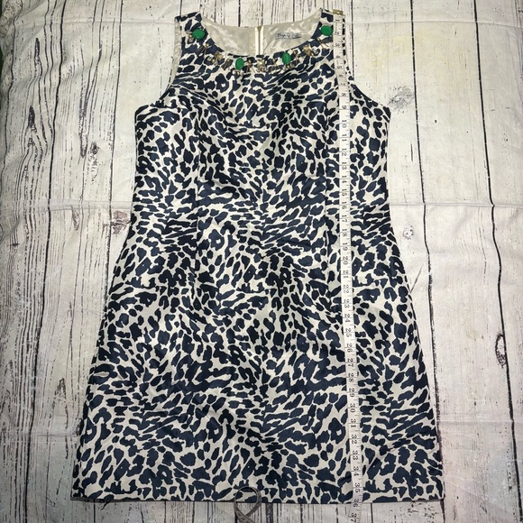 Eliza J  Animal Print Midi Dress size 14 - Picture 5 of 9